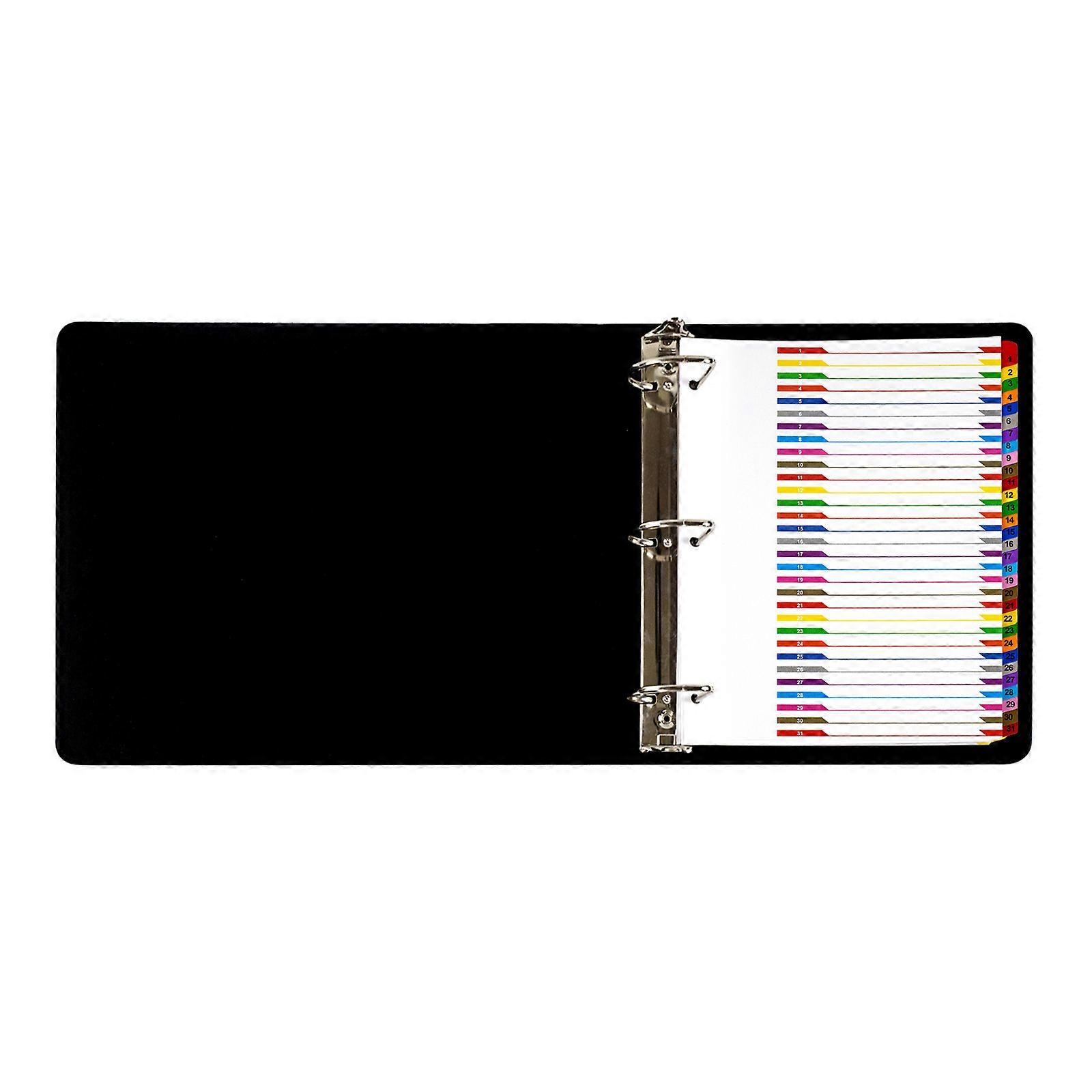 Divisores Extra Largos Divisores de Fichário Divisores de Índice Placa Reforçada Multi-perfurada para Documentação de Trabalho