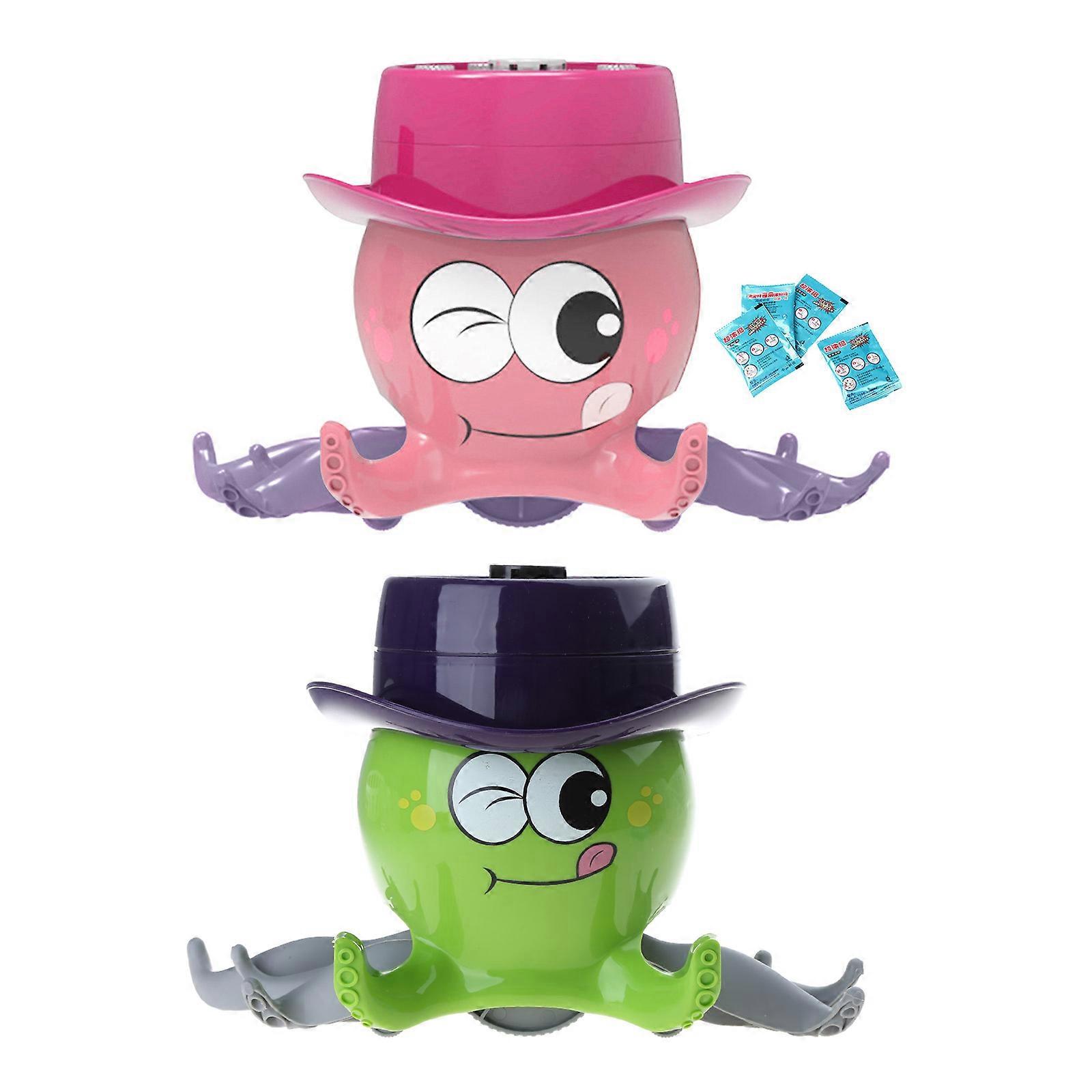 Octopus Bubble Machine Automatic Bubble Blower Portable Bubble Maker For Kids Rechargeable Bubble Maker Battery