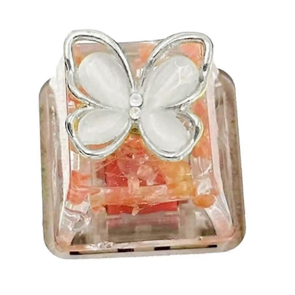 Luminous Backlight Keycap 3D Butterfly Flower for Mechanical Keyboard Keycap
