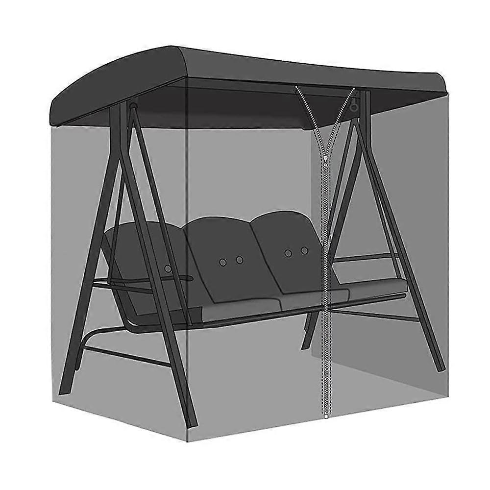 Mosquito net, waterproof, for terrace swing, zipper, mosquito net, for outdoor net, terrace curtain L 1 pc