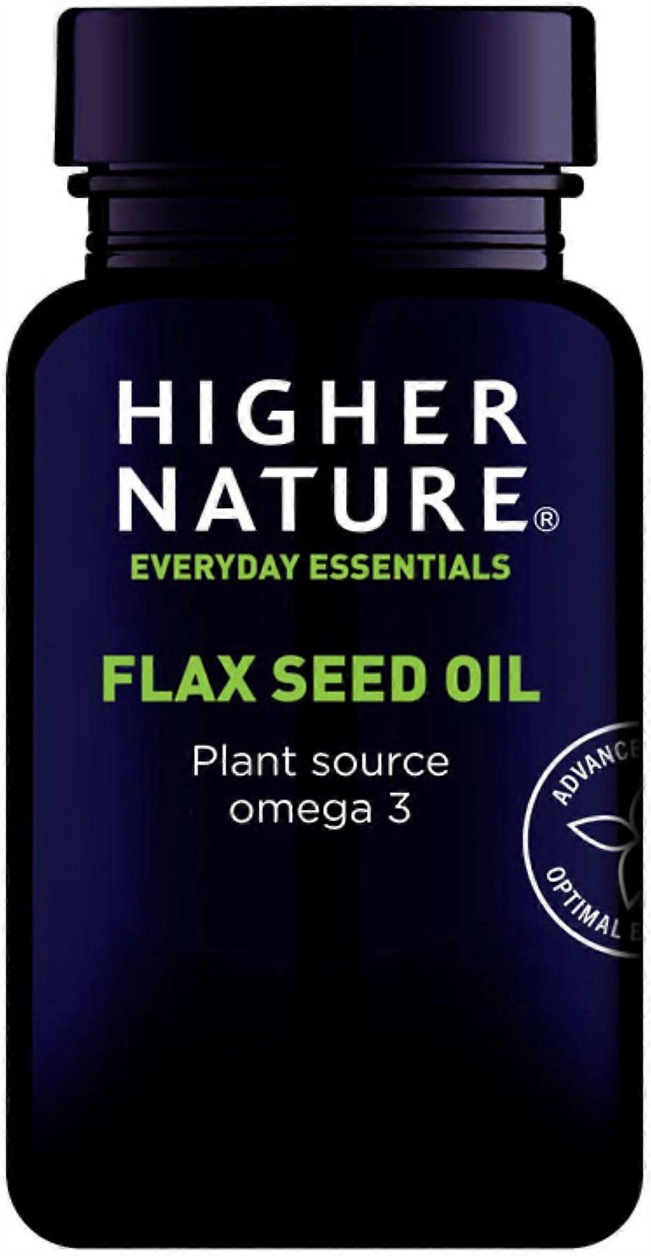 Higher Nature Flax Seed Oil 180 Capsules