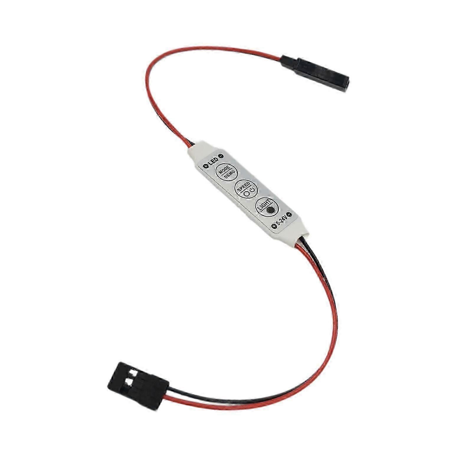 LED Light Control Switch for Remote Control Vehicle Hobby with On Off Power Function