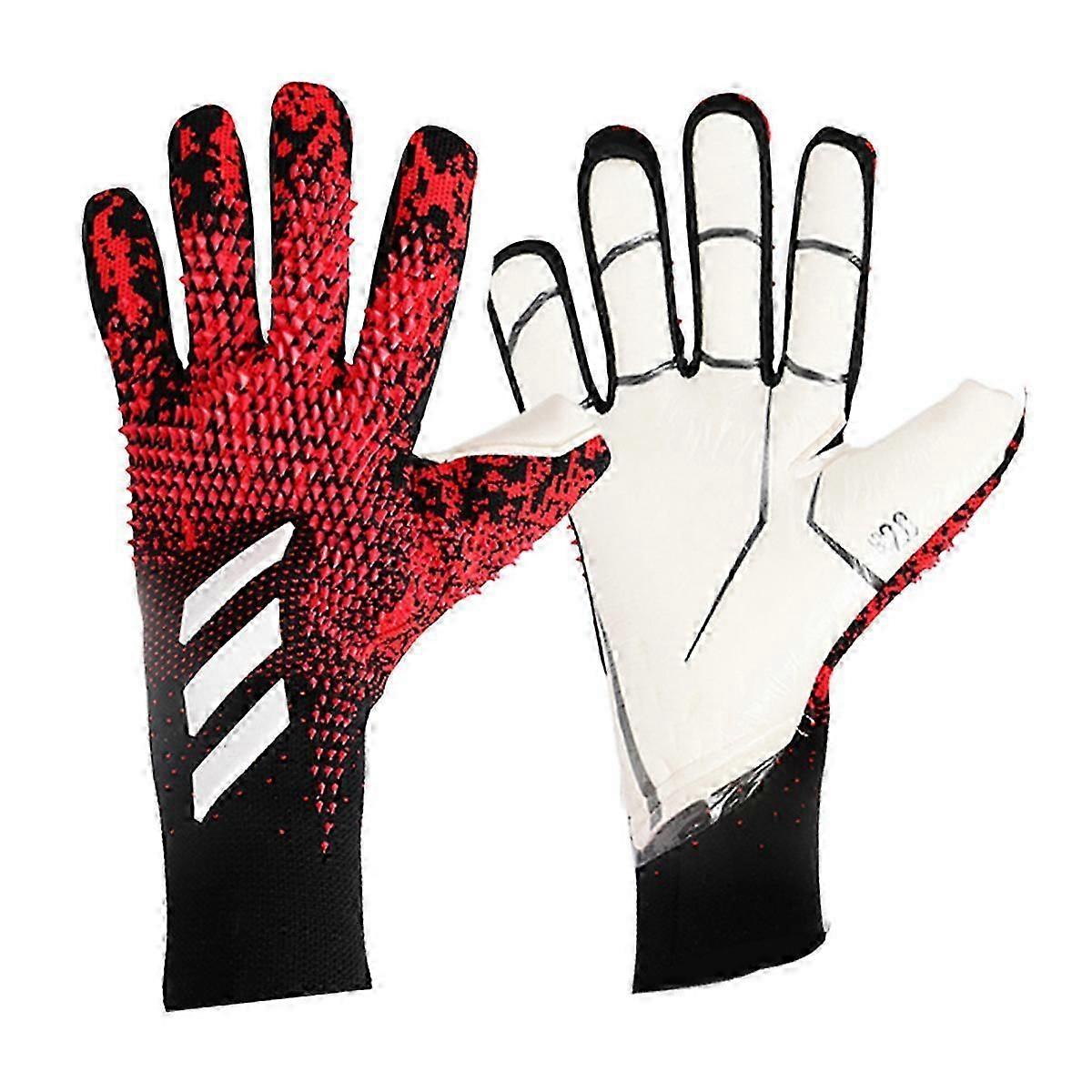 Bramkarz piłki nożnej oddychające, pełne lateksowe rękawice piłkarskie-Yvan