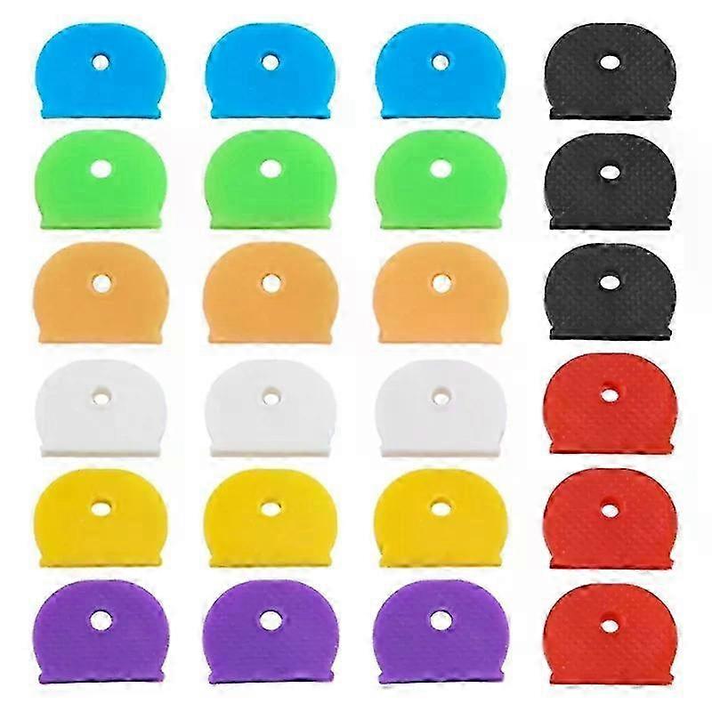 Capuchons à 24 touches avec couvercles souples pour une identification facile - Multicolore