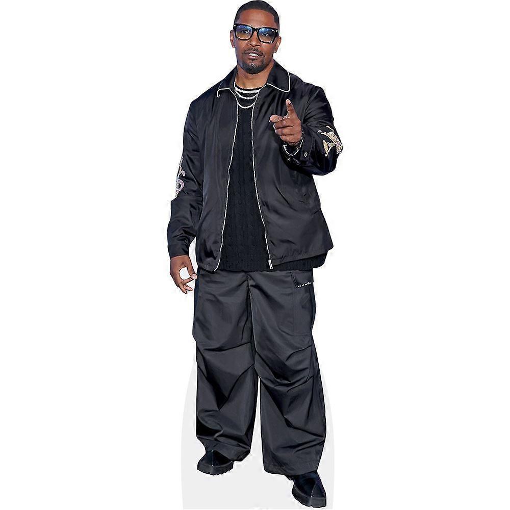 Jamie Foxx (Point) Cardboard Cutout (lifesize OR mini size). Standee. Stand Up.