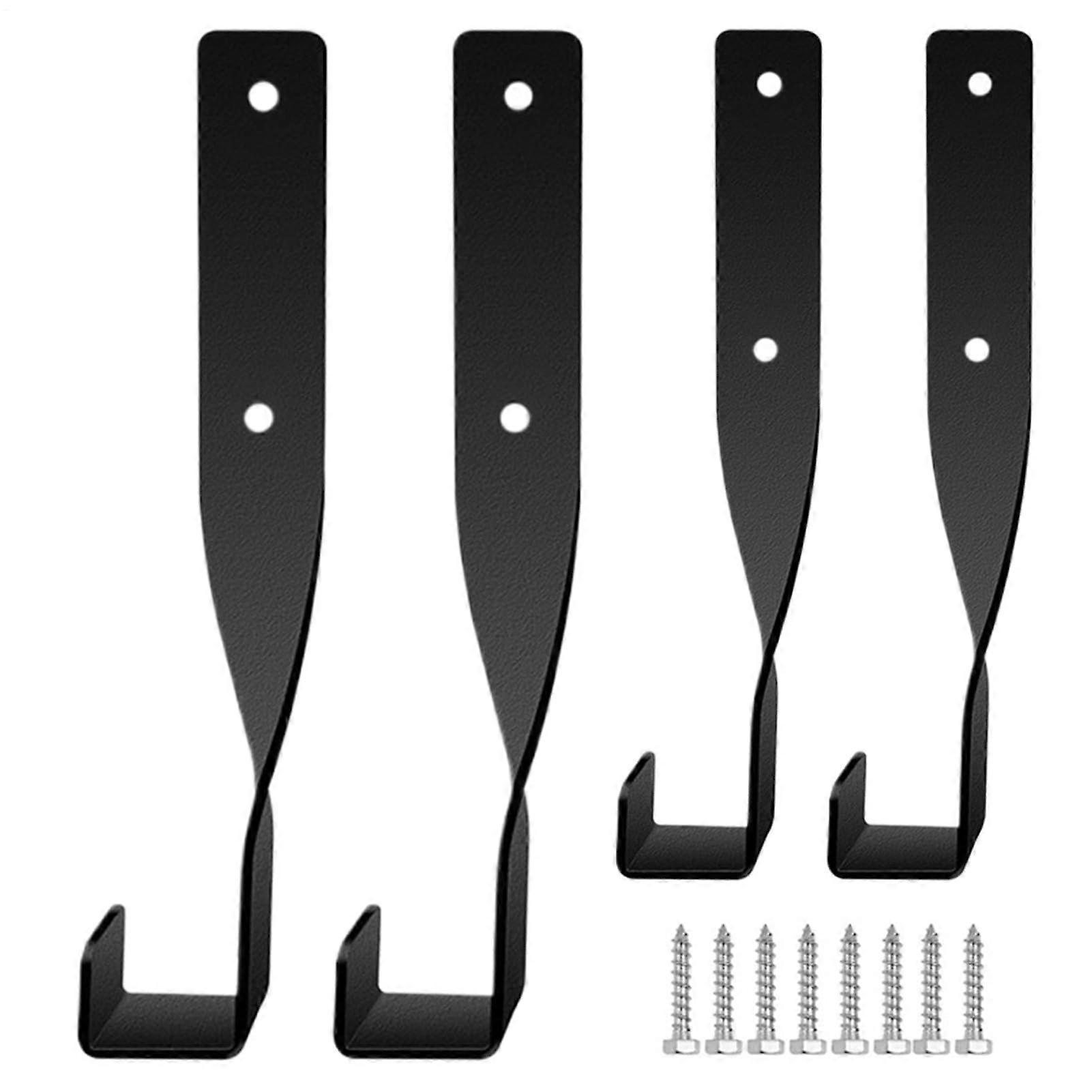 Chainsaw Wall Mount, Rust-Resistant Metal Storage Hook, Vertical Space-Saving For ATV, Tractor, Lawn & Garden Tools