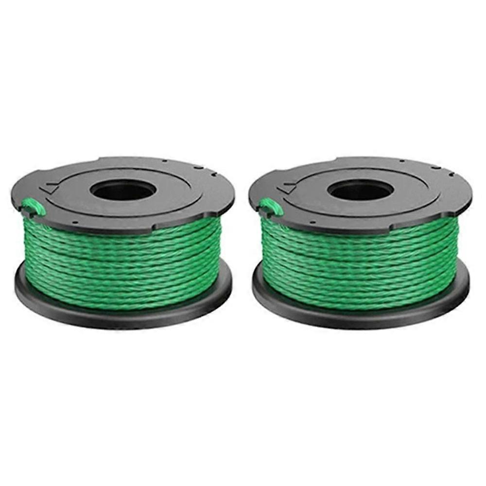 2PCS A6486 ABS Spool for Black & Decker Lawn Mower Nylon Wire Trimming Head