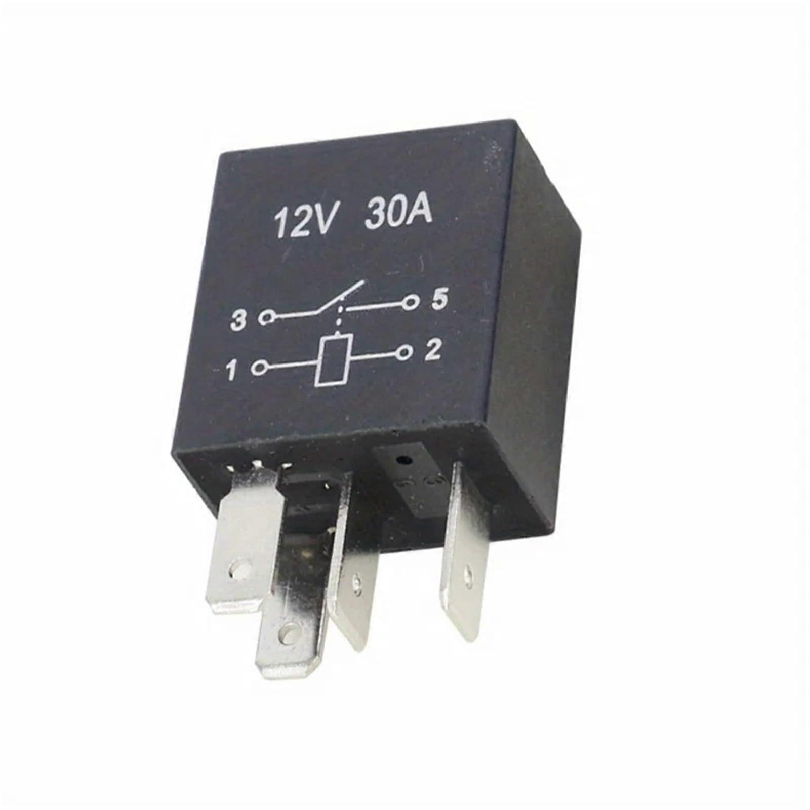 Automobile High Beam lamp and Low Beam lamp 12V 30A Relay 12V 4-Pin For Car Headlight System Air Conditioning Safety Box Pump Refitted