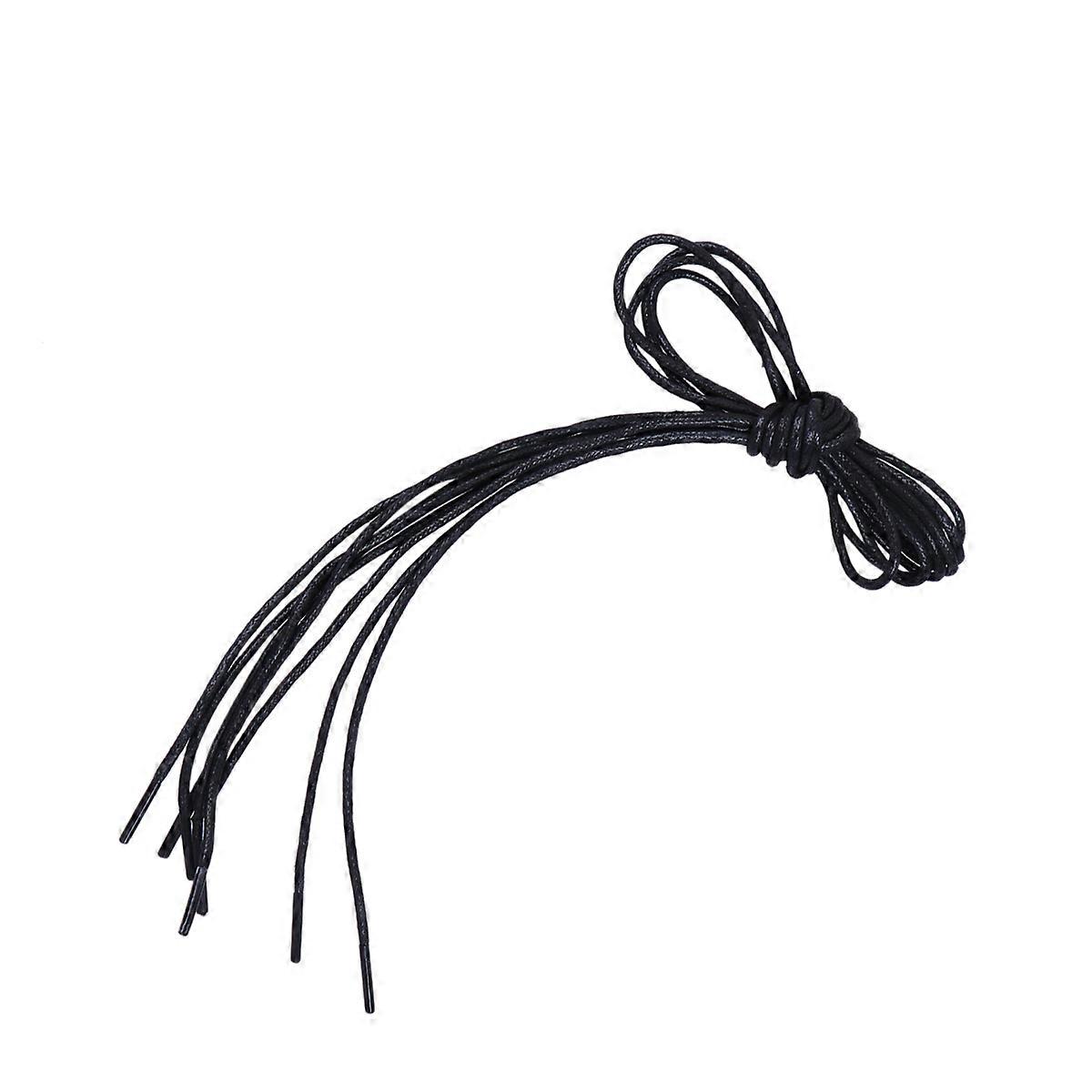 Water Resistant Round Shoelaces, Designed for Durability and Slight on Dress Shoes