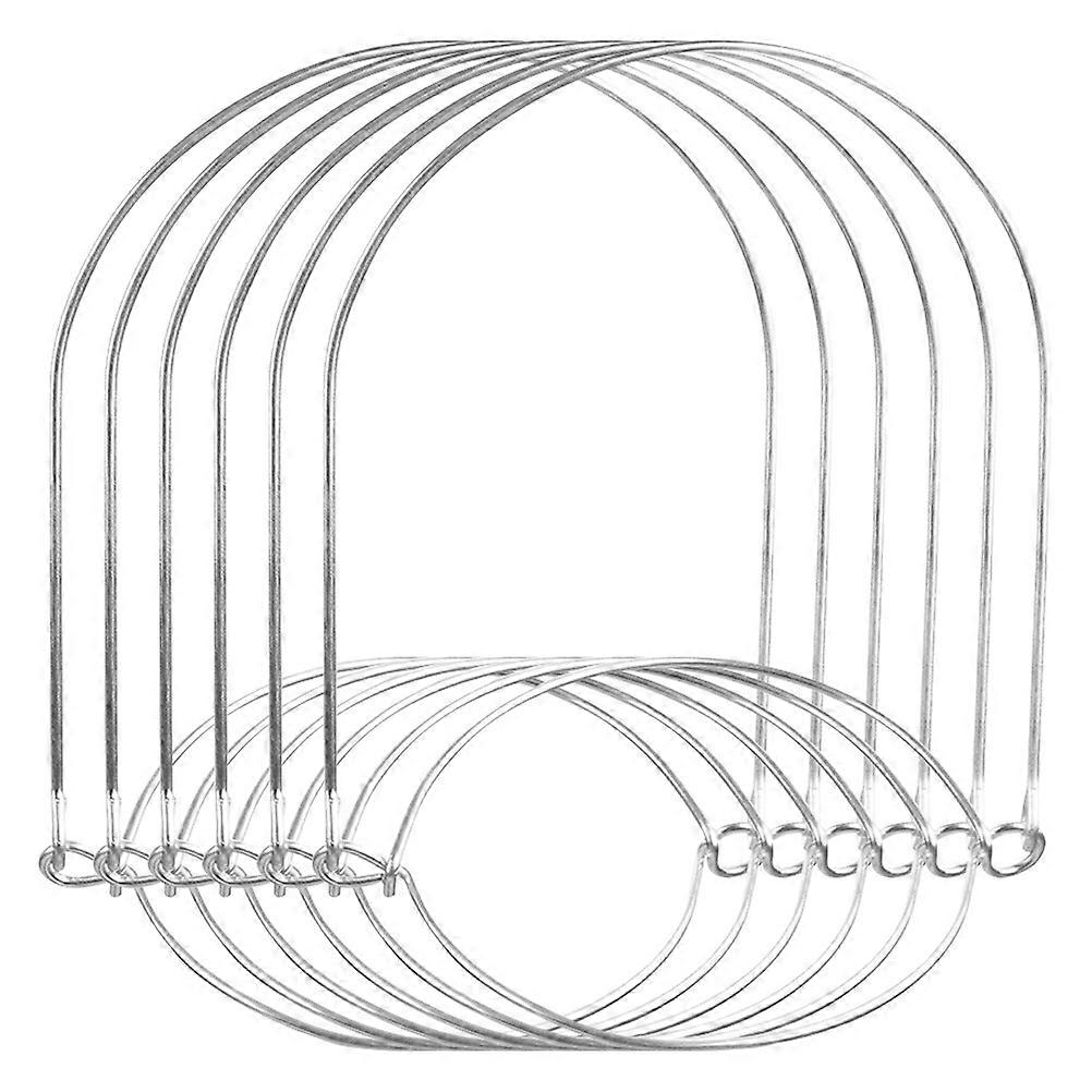 6pcs Stainless Steel Mason Jar Handles Hooks for Wide Mouth Jars – Easy Install, Versatile Use for Canning, Pickling, Lanterns