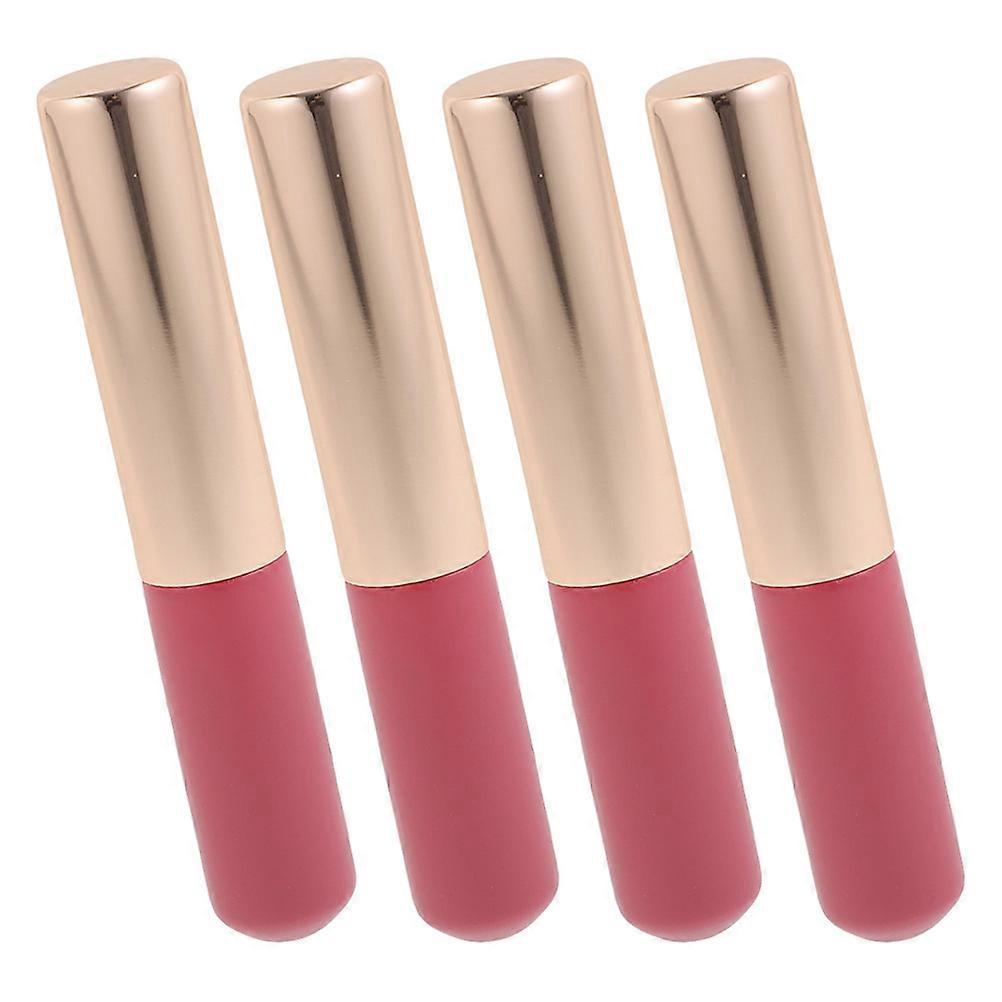 Lip Brush for Women Lipstick Brush Concealer Applicator Cosmetics Store Silicone Smudging Effect 4Pcs