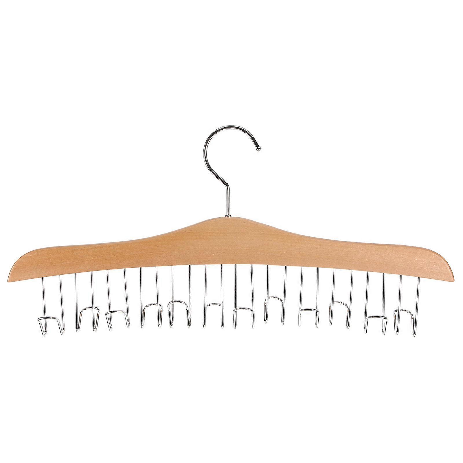 Belt Organizer Hanger Multi Functional Hanging Hook Wardrobe Accessory Space Saving Round Hooks Simple Design 42.50X20.00X6.50Cm 1Pcs