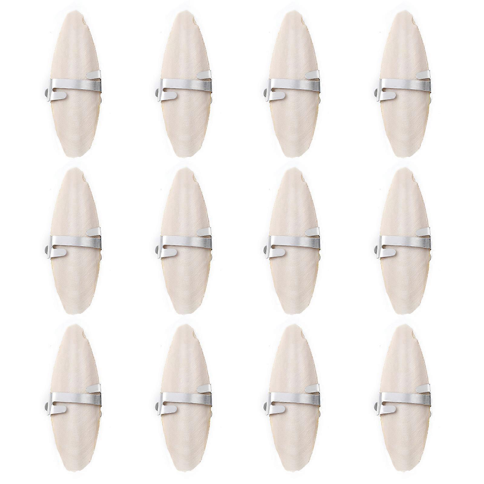 Parrot Cuttlebone Chew Toy for Teeth 12Pcs Durable Grinding Chew Set