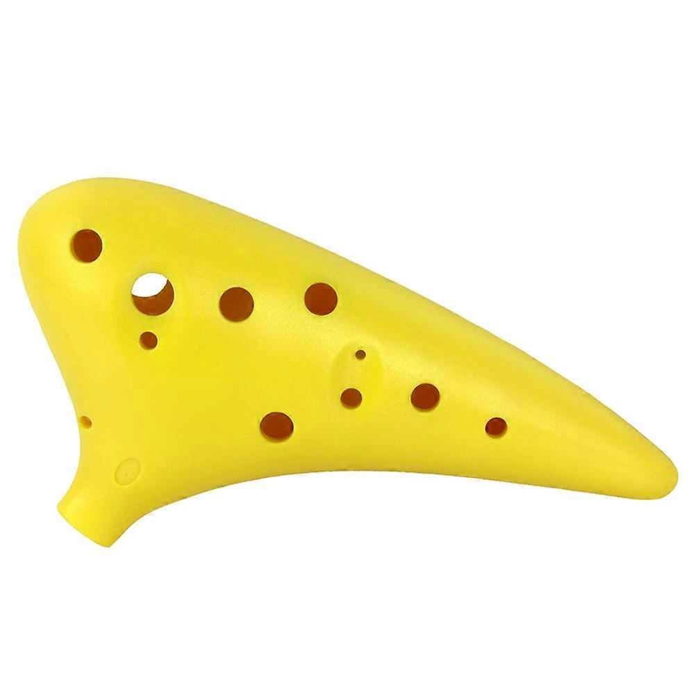 Hole Ocarina C 12 Holes Alto Ocarina Music Practice Performance Ergonomic Design Durable Use Abs 1Pack
