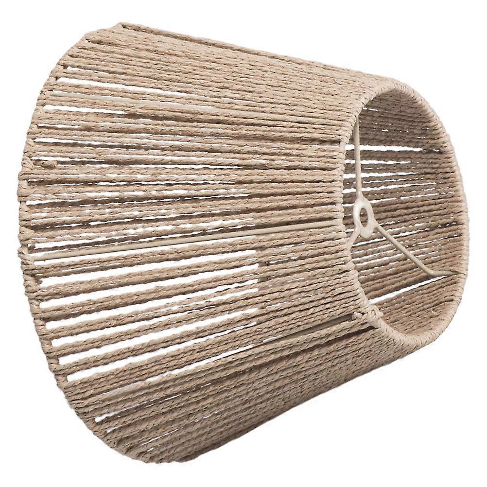 Stylish Handwoven Paper Rope Lampshade Replacement for Indoor Lights – Elegant Ceiling Shade with Unique Aesthetic Design for Bars, Guesthouses, and