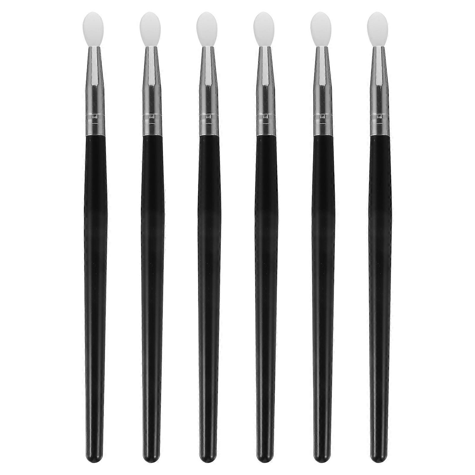 6pcs Silicone Eye Shadow and Lip Mask Makeup Professional Tools Set