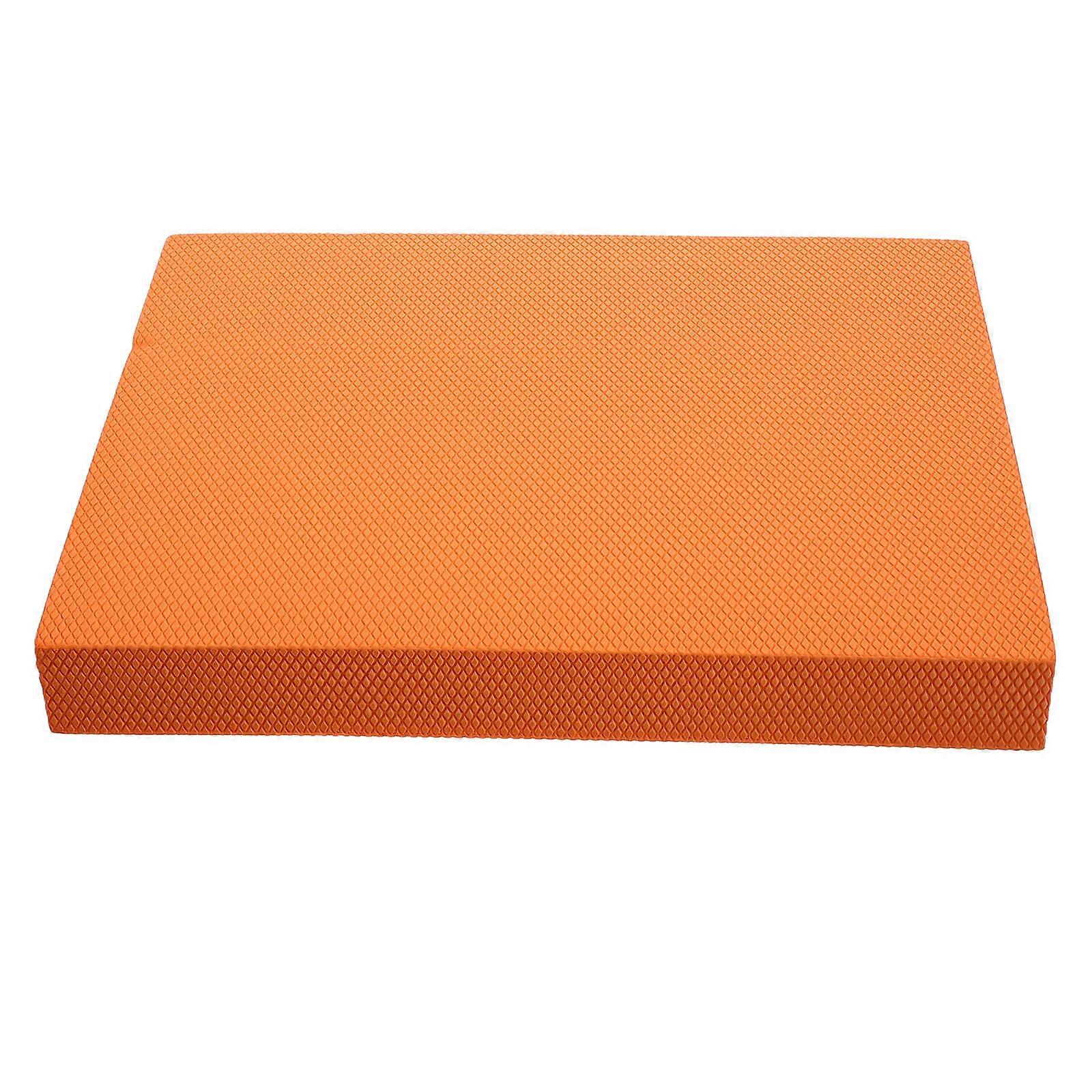 Exercise Thick Balance Mat Gym Use TPE 40.00X33.00X4.50CM Stability Hold Portable and Lightweight 1Set