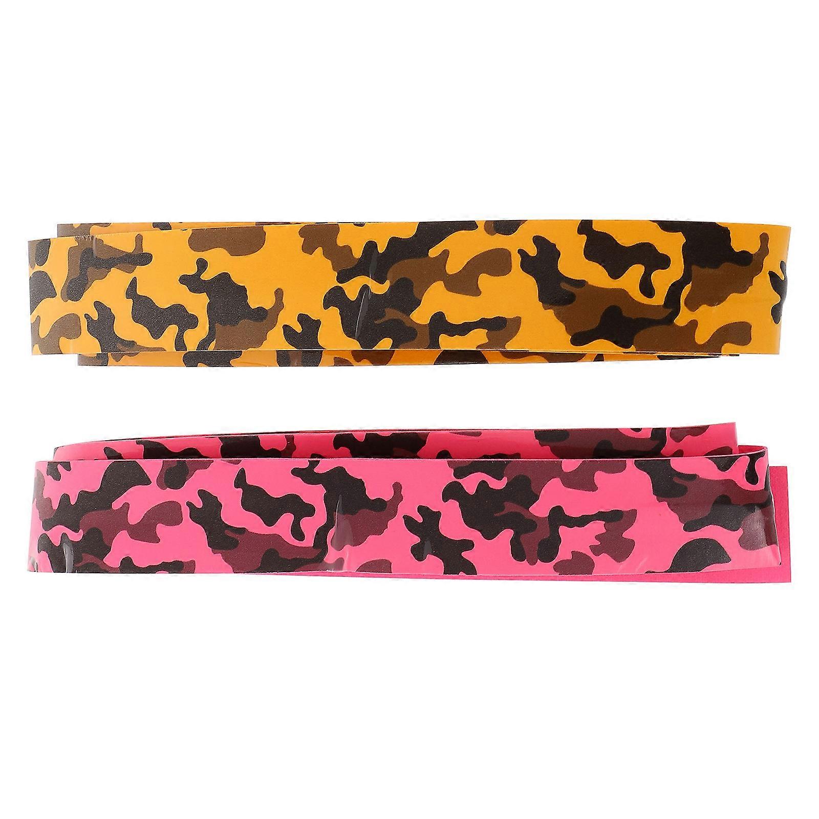 Self Adhesive Badminton Grip Tape Racket Grip Tapes Sports Enthusiasts 110X2 7X0 08CM Versatile Grip Straps 2Pack
