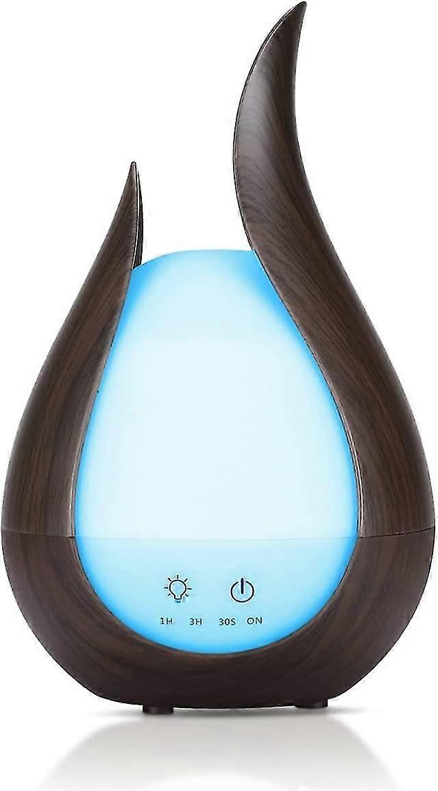 Humidifiers,200ML Mini Air Humidifiers with LED Light Waterless Auto-Off Essential Oil Diffuser for