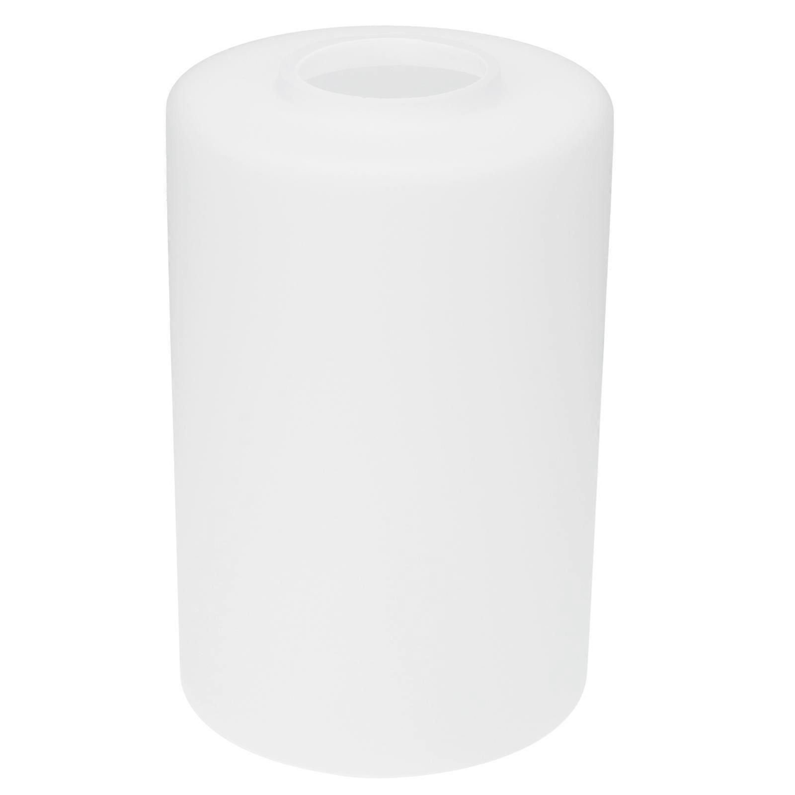 Cylinder Glass Lampshade Frosted Light Cover Decorative Hanging Lampshade Home 15.00X10.00X10.00CM Dust-Proof 1Pcs