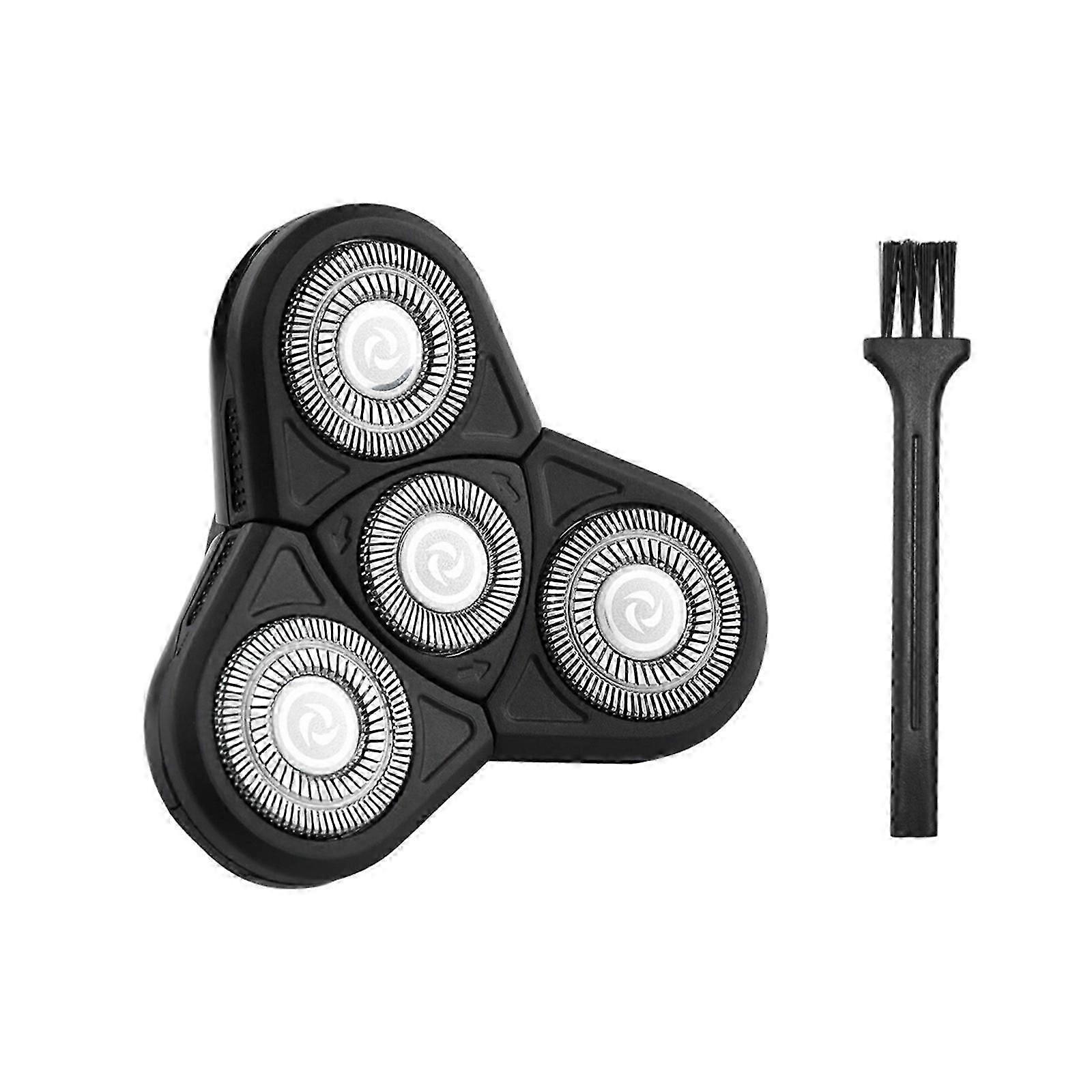 Replacement Head Shavers 4 Heads Beard Hair Replacement Blade,Easy to Clean