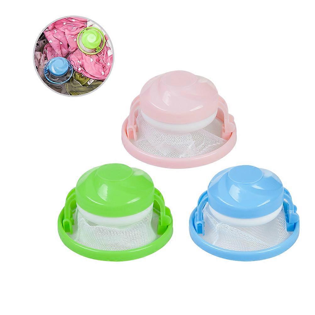 Washing Machine Filtration Pet Hair Removal Tool Mesh Filter Bag Lint For Laundry Dog 3Pcs