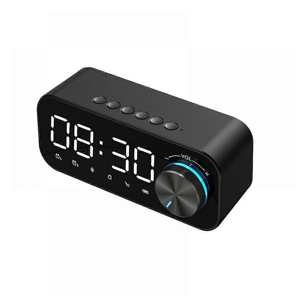 Alarm clock with Bluetooth speaker for iPhone and Android