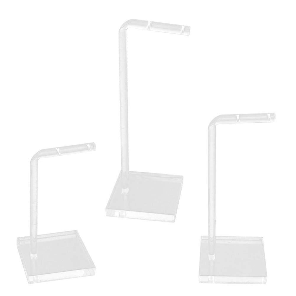 耳环耳钉支架亚克力耳环支架 T 形工艺品展示 3 件