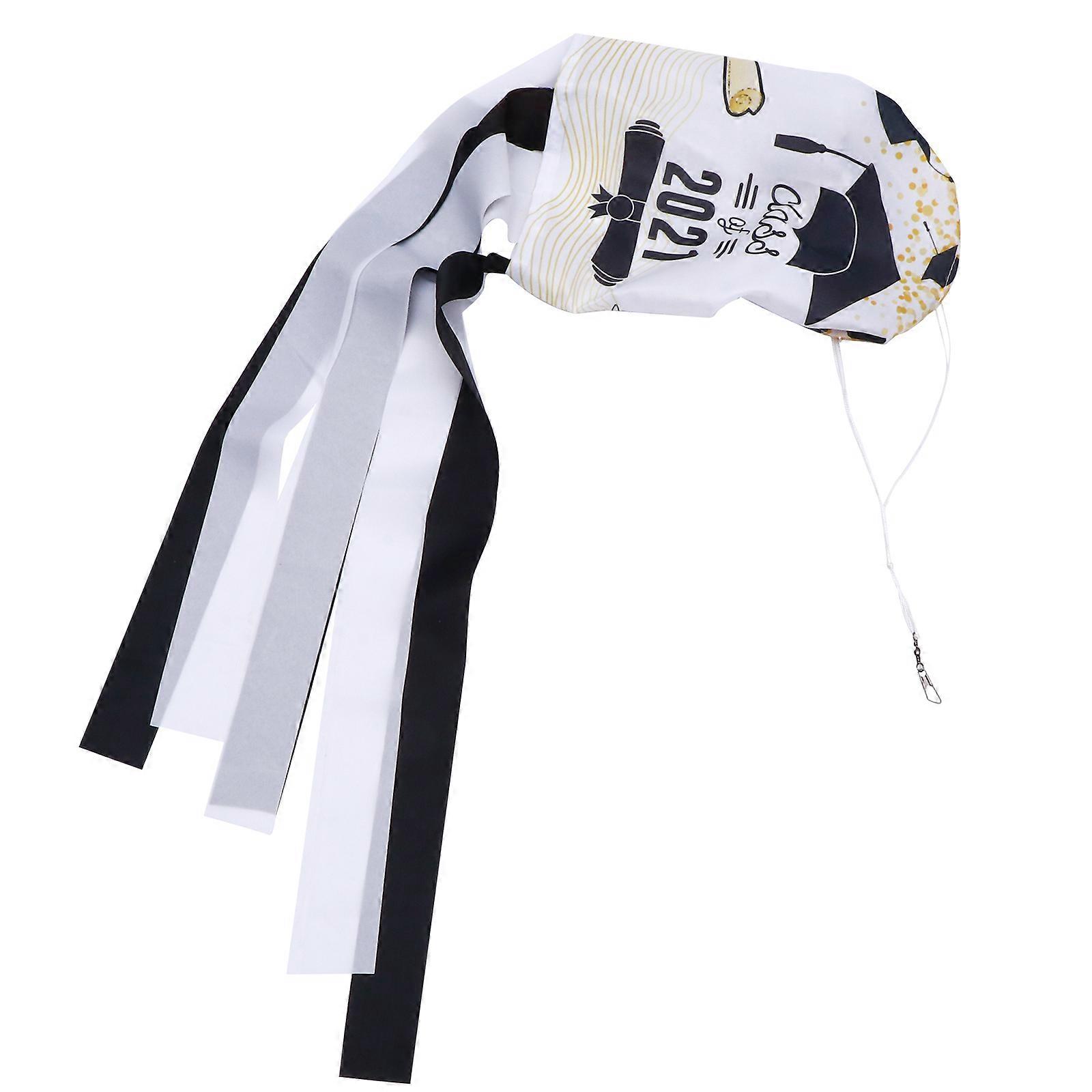 Windsock for Outdoor Graduation Season Events 100cm Cylindrical Textile Pendant 1Set