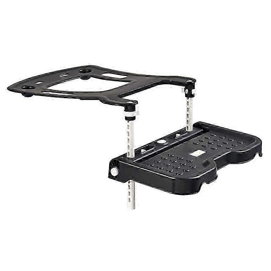 Sort Foldbar Autostol Fodstøtte Pedal til Børn - Universal Fit