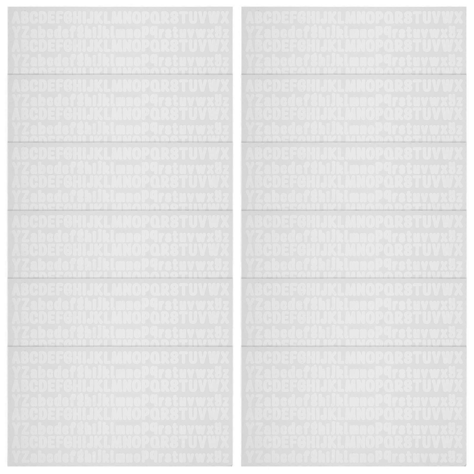 Adhesive Letters Computers Decorative Diy Projects 10 Sheets