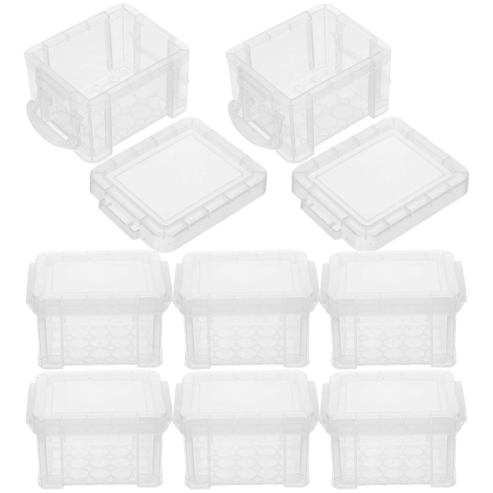 10pcs Small Jewelry Storage Boxes Containers for Earrings