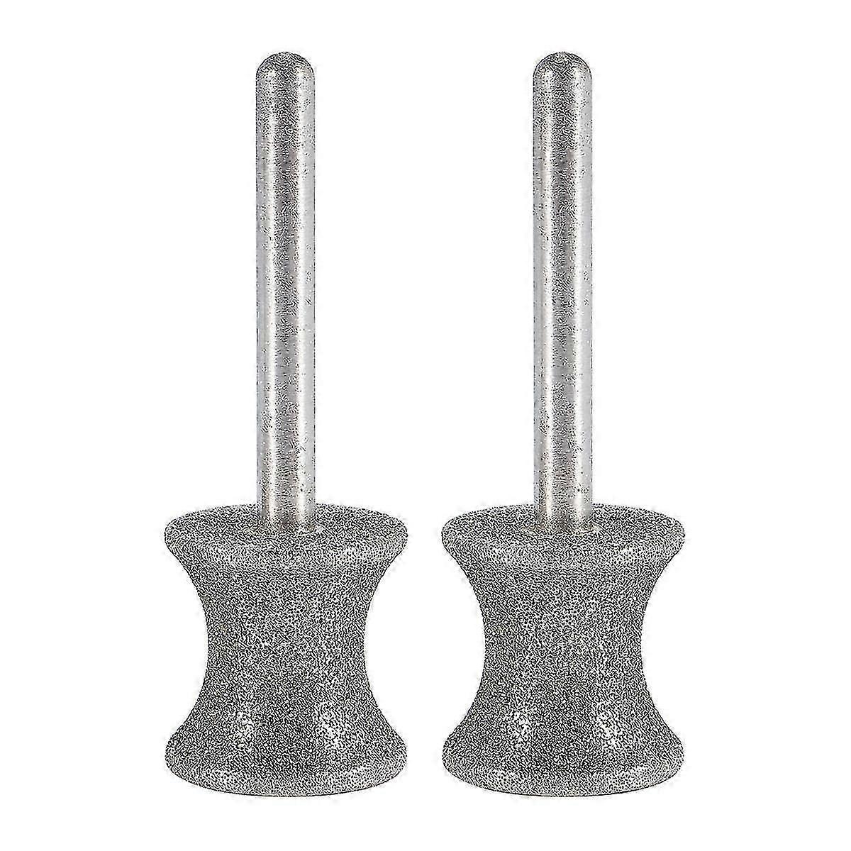 2 Pack Diamond Dog Nail Grinder Bits for Rotary Tool Fits for and Many Others