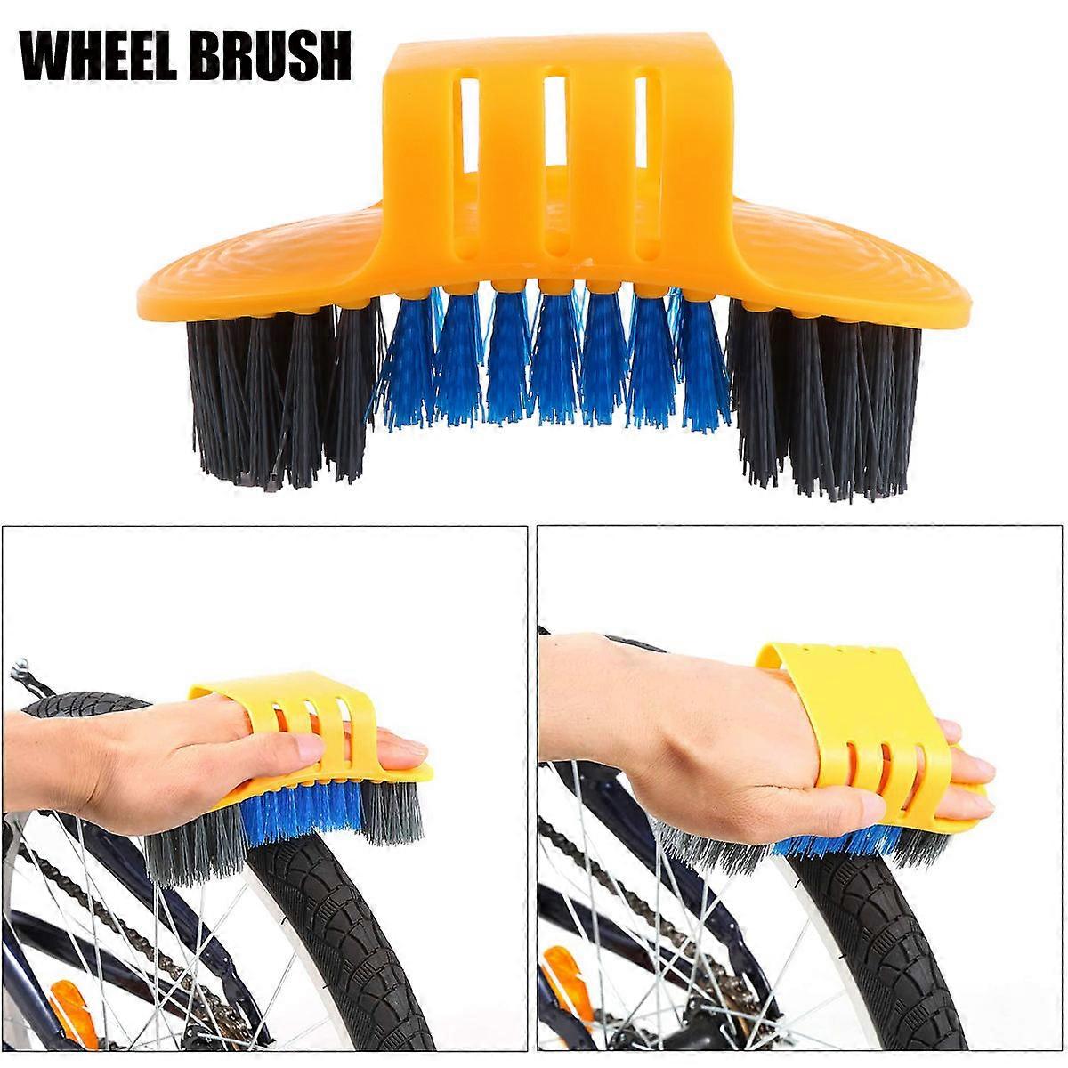 Bicycle Chain Scrubber For Cyclists And Households 8 Pcs