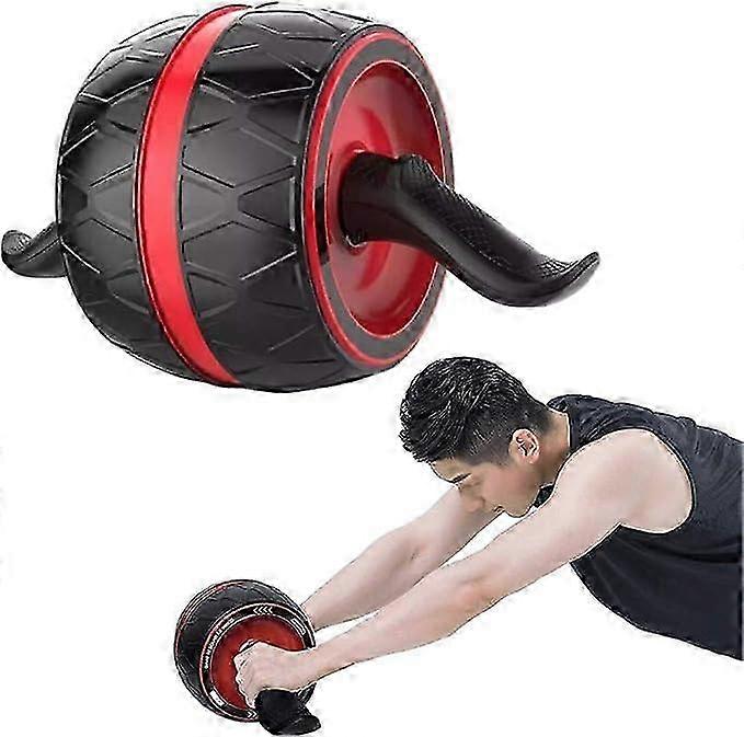 Abdominal Roller Wheel, Smart Brake Automatic Rebound Ab Roller for Core Workouts, Home Gym Equipment