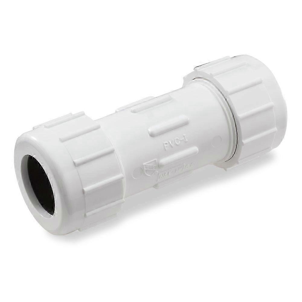 Pipe Connection Compression Coupling in PVC Material