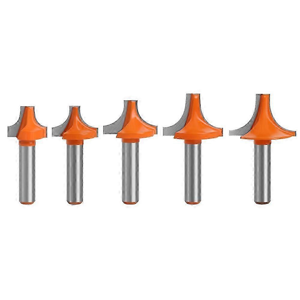 8mm Shank Round Over Edging Router Bit Woodworking Milling Cutter Tool