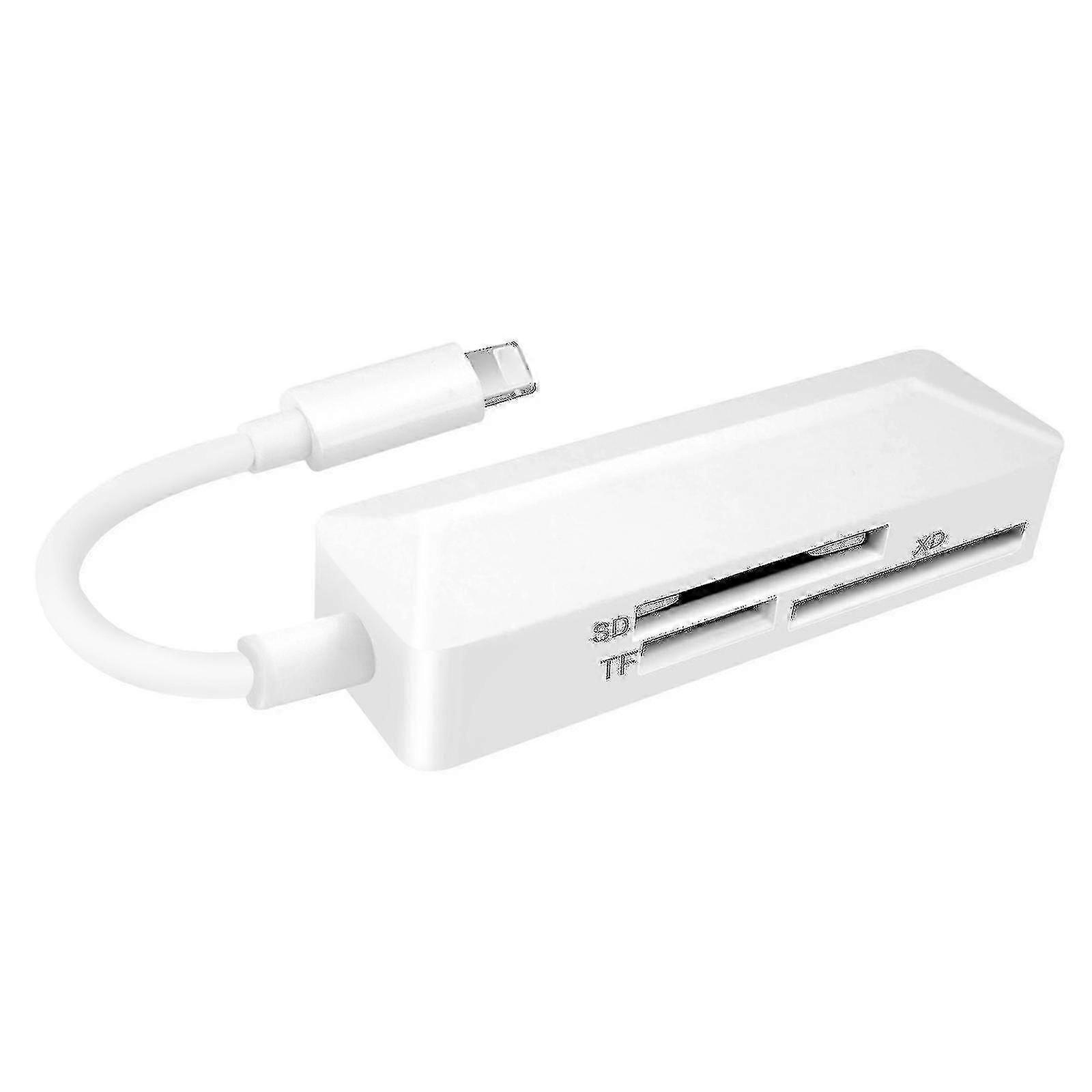 3-in-1 Card Reader for Laptop, Phone, Tablet - Compatible with Various Brands