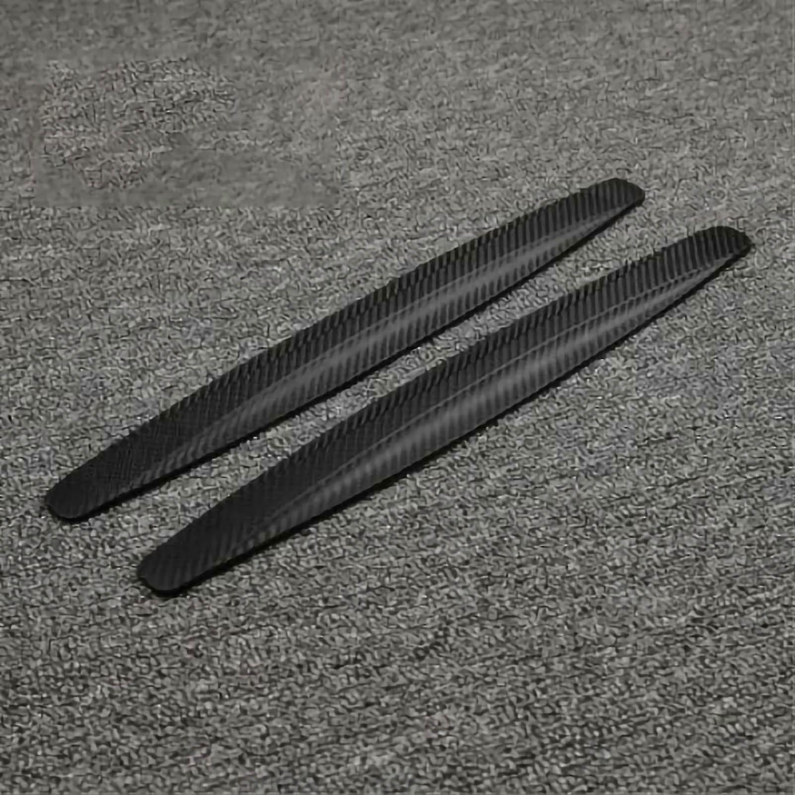 2pcs Car Bumper Strips Anti Collision Waterproof PVC Stylish Color Corner Protection Trim Compatible with Certain Brands