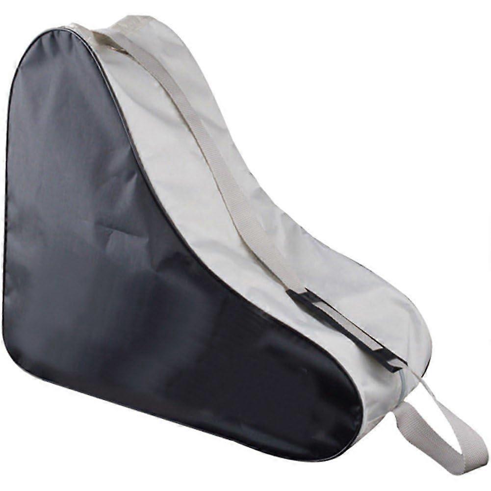 Waterproof Polyester Skate Bag for Ice Roller Skating and Inline Speed Skates - Portable Carrying Case, Adjustable Straps