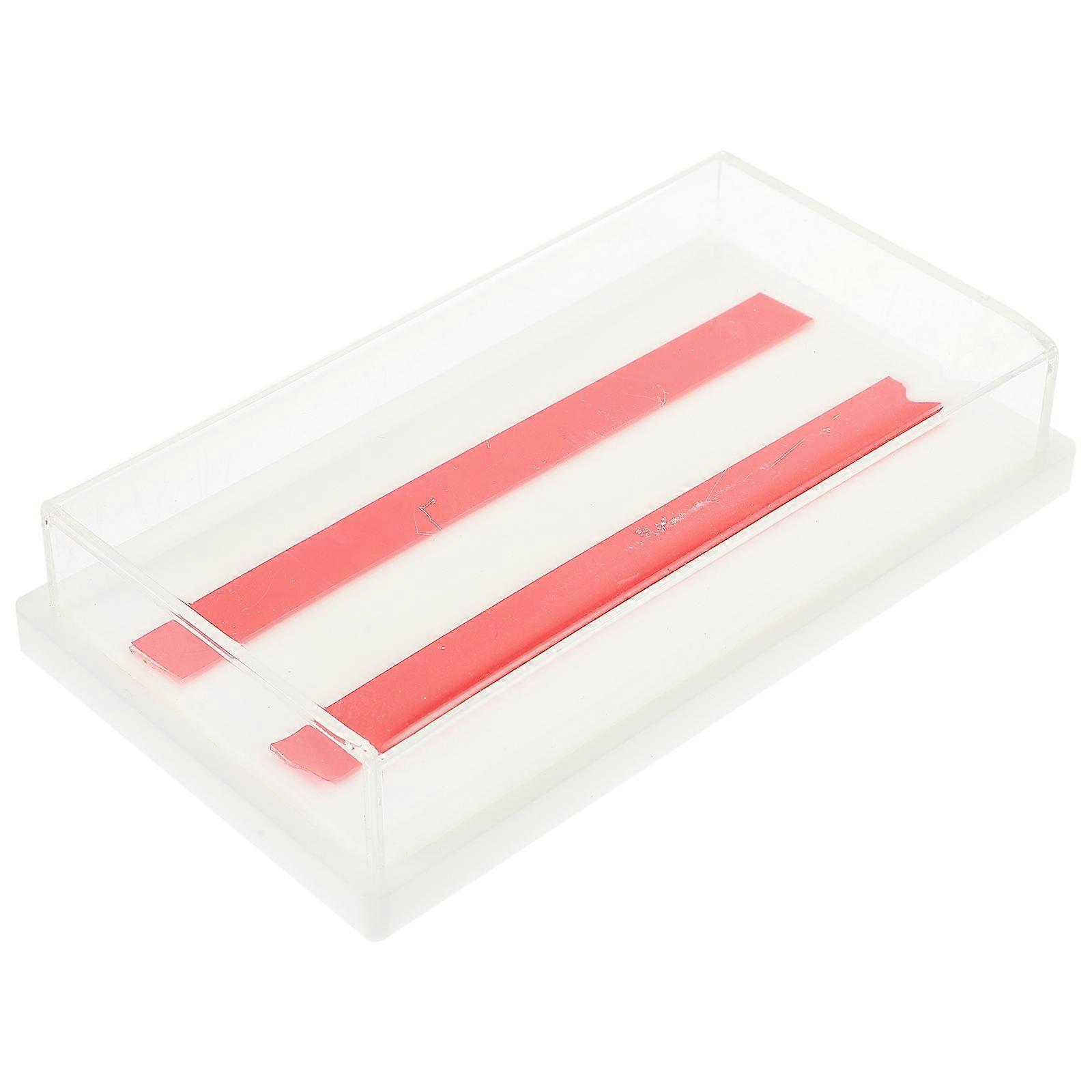 Press-On Nail Organizer Acrylic Nail Tips Box Dust-Proof Moisture-Proof For Home Use 1Pcs