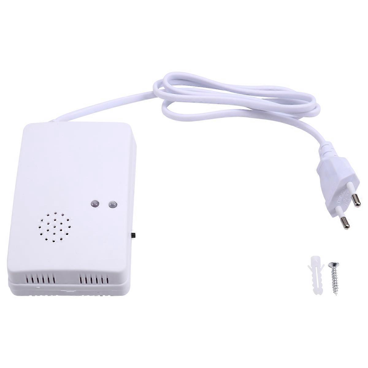 Gas Leak Detector Combustible Propane Butane Methane Leak EU Plug