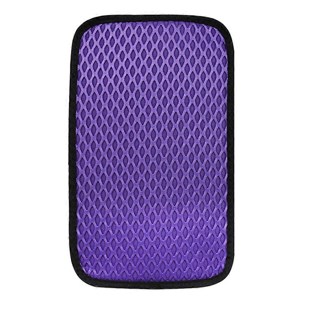 Cozy Car Armrest Cover Breathable Sandwich Pad for Center Console Protection, Easy to Clean Universal Fit for Vehicles
