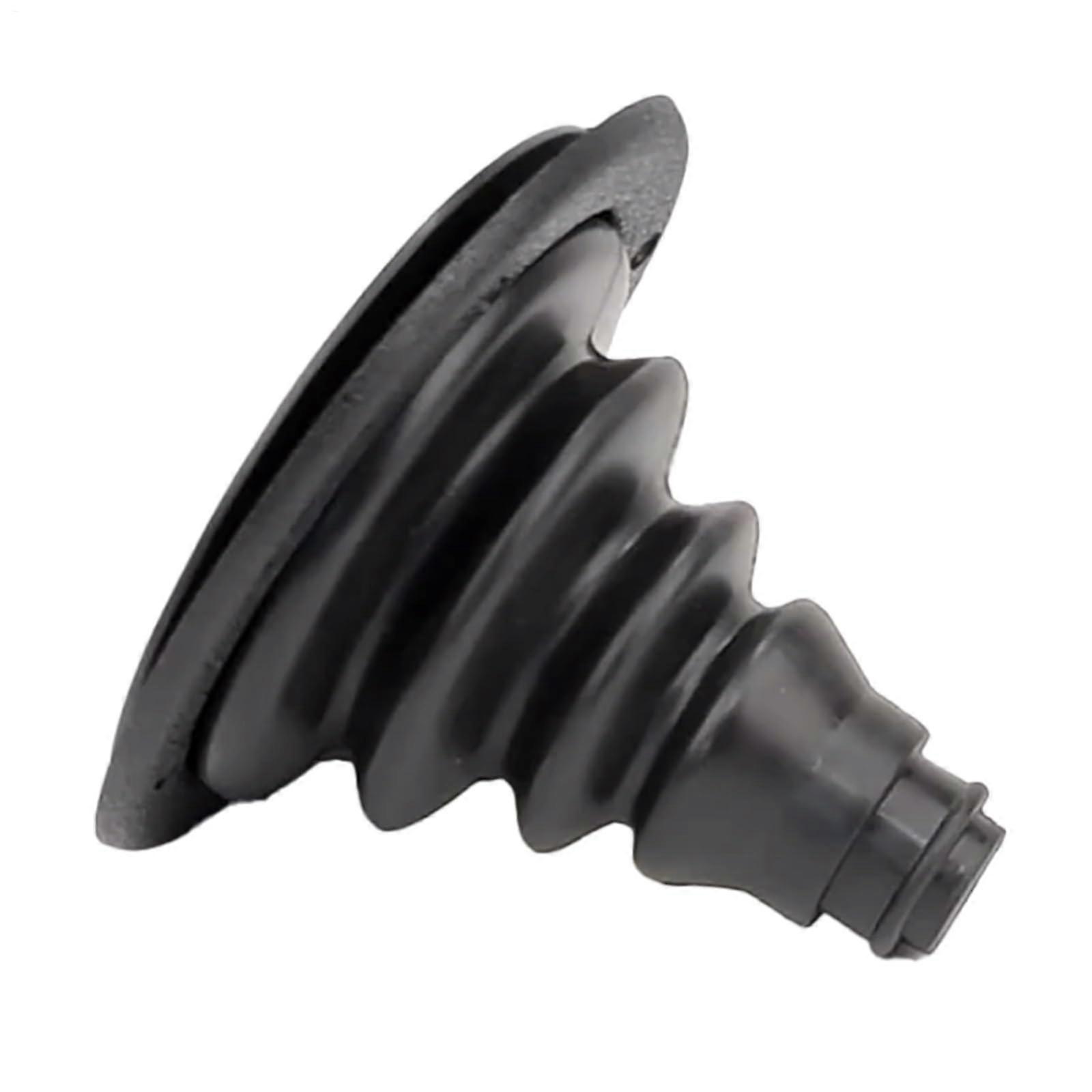 Motor Well Boot Steering Cable Boots for Boat Motors Waterproof Marine Rigging Boots Solid Black