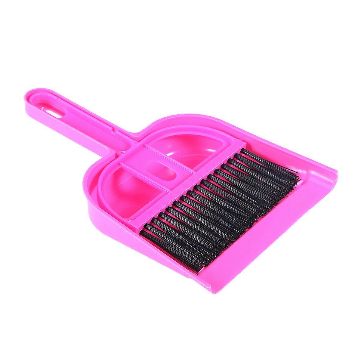 Compact Mini Broom and Dustpan Set – Efficient Cleaning Tool for Pet Cages, Desktops, and Tight Corners – Reusable Household Supply for Tidy Living