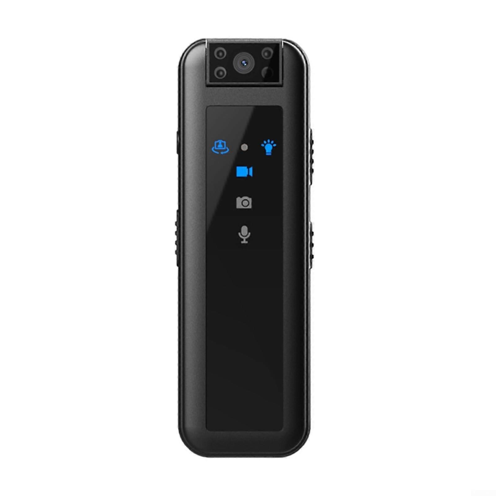1080P HD Camera Handheld Clip Portable Video Recorder with 180 Degree Rotatable Lens
