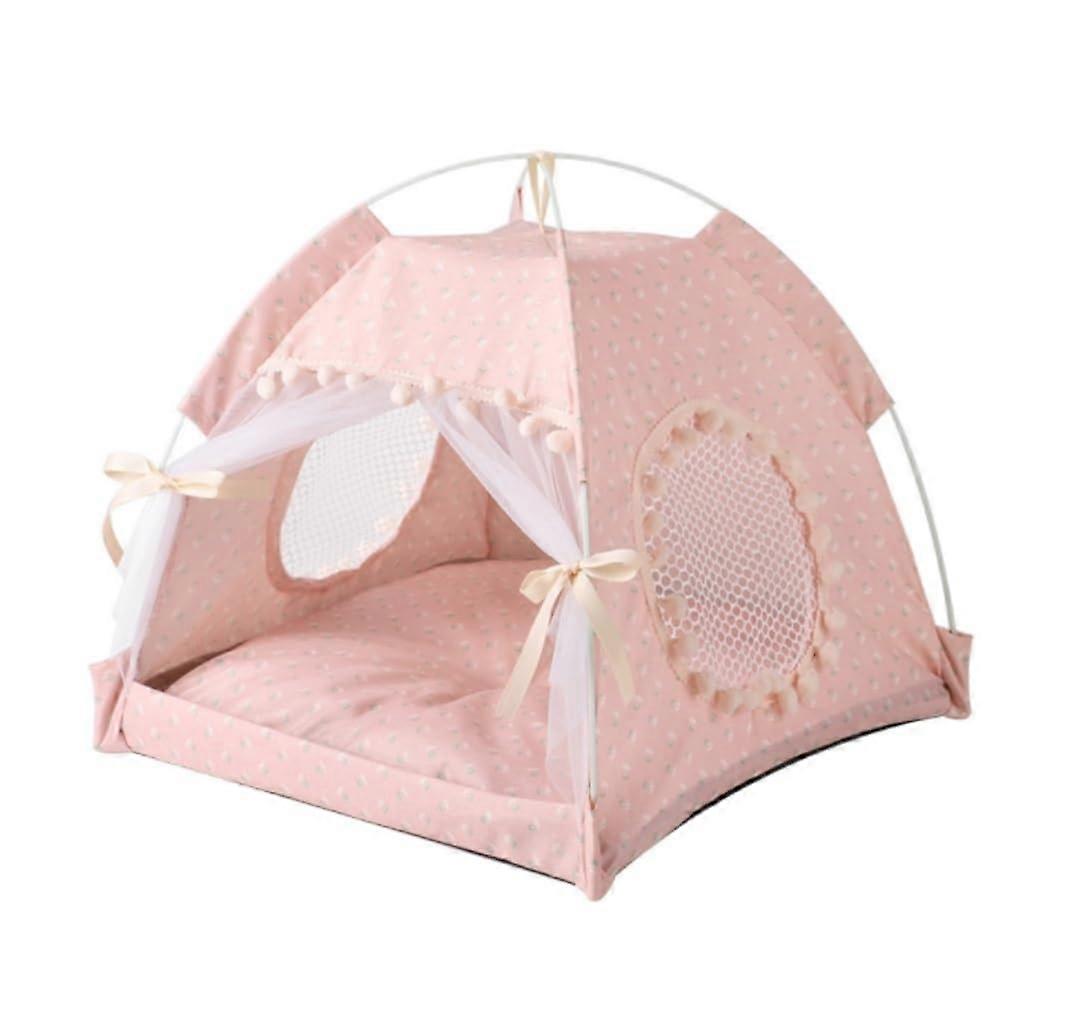 Dog Bed, Cat Cave Bed, Thickened, Weatherproof, Foldable Pet Tent (Color: C, Size: 50 x 50 cm)