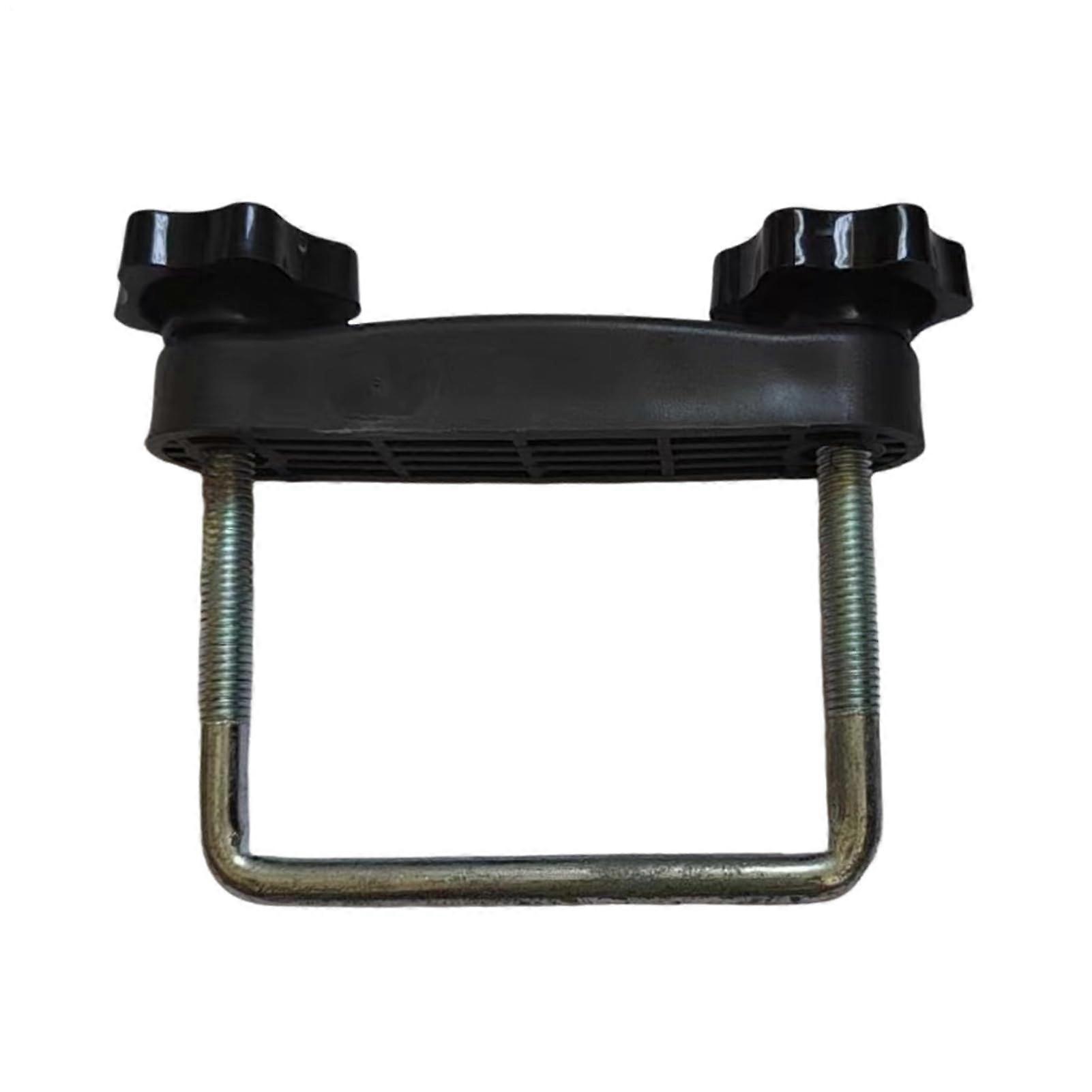 Dachgepäck Rack Kit - Roof Cargo Carrier Clips with Lock Nuts for Cars & Vans - Metal Screw Hardware for 6cm Cross Bars