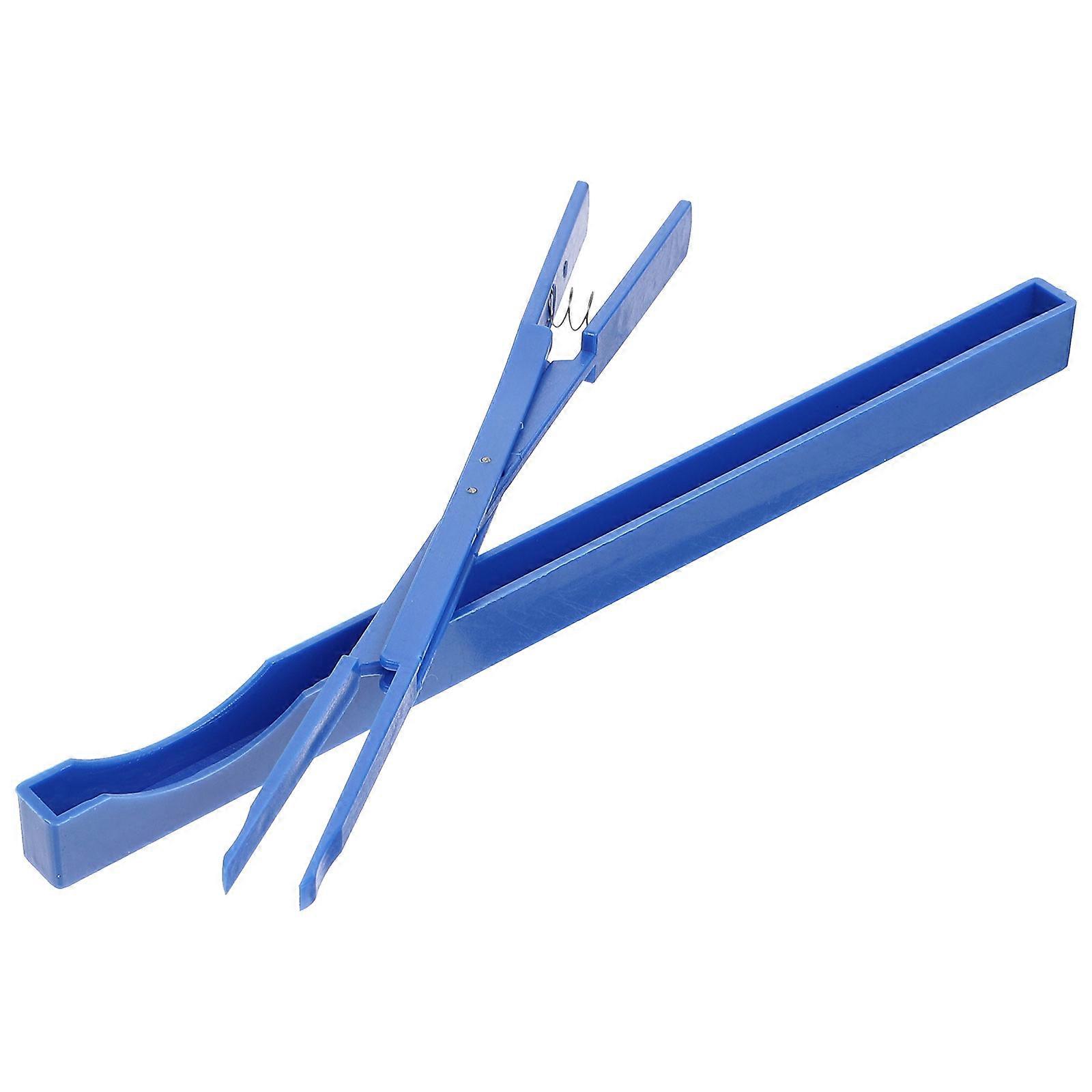 1Pc Nylon Treble Mute Clamp Mediant and Mute Tool for Piano Tuning and Repair (Blue)