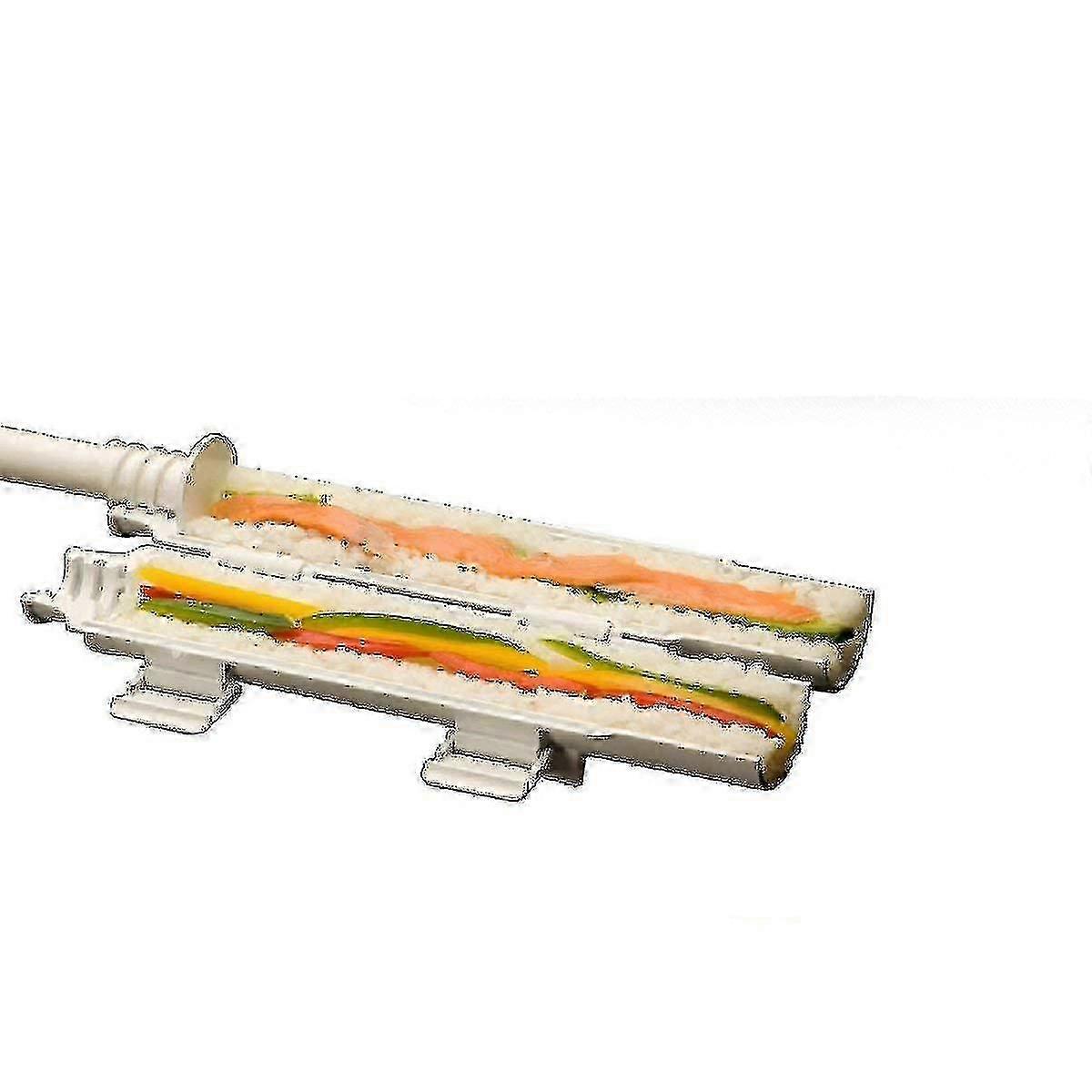 Glr Sushi Making Kit For Sushi Rolls - Perfect Roll Sushi Med All In One Sushi Roller - Eksperimenter med Sushi Bazooka - Inkluderer Sushi Maker